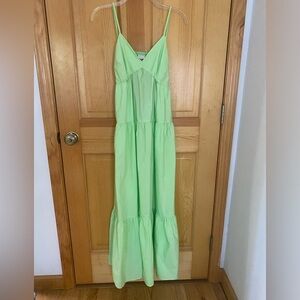 Neon Green Sundress